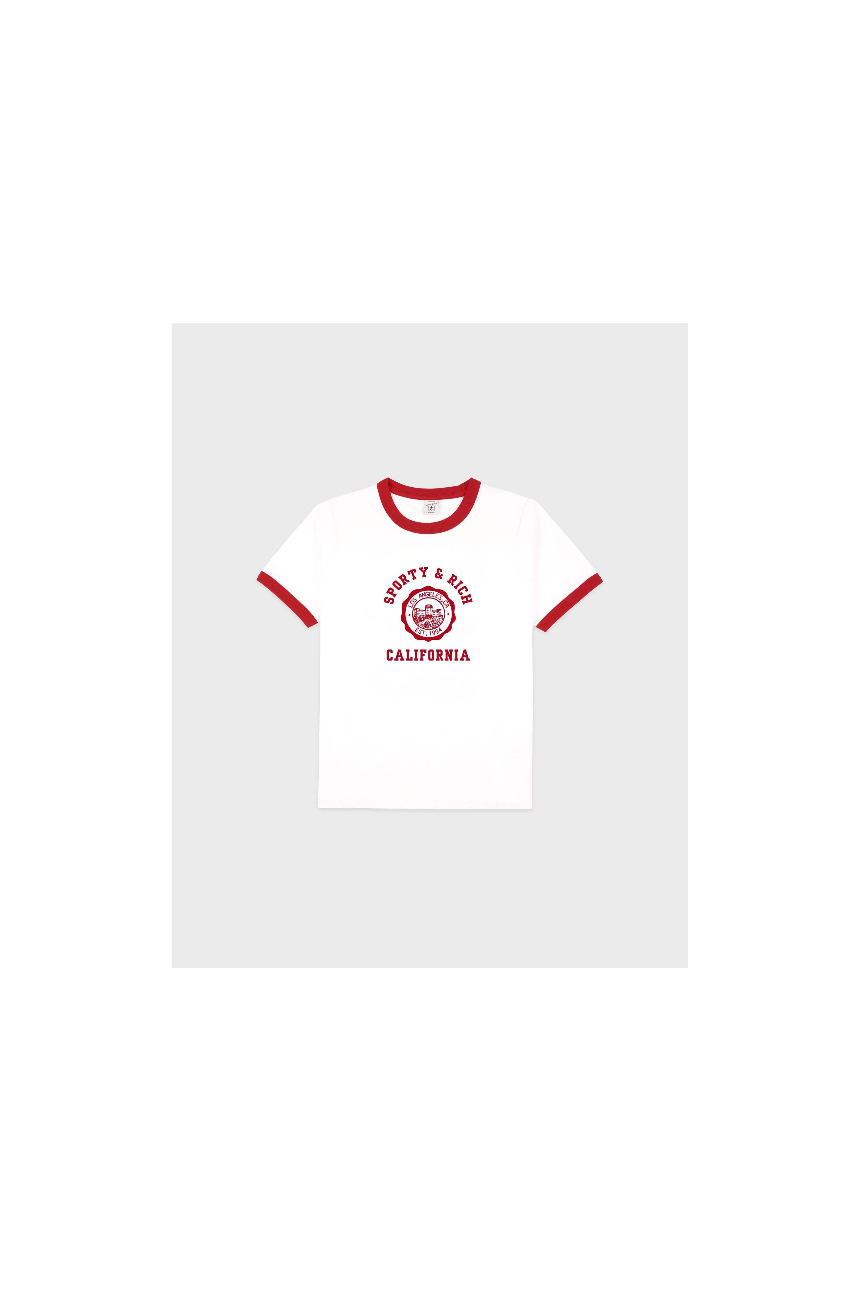 California Emblem Soft Ringer Tee