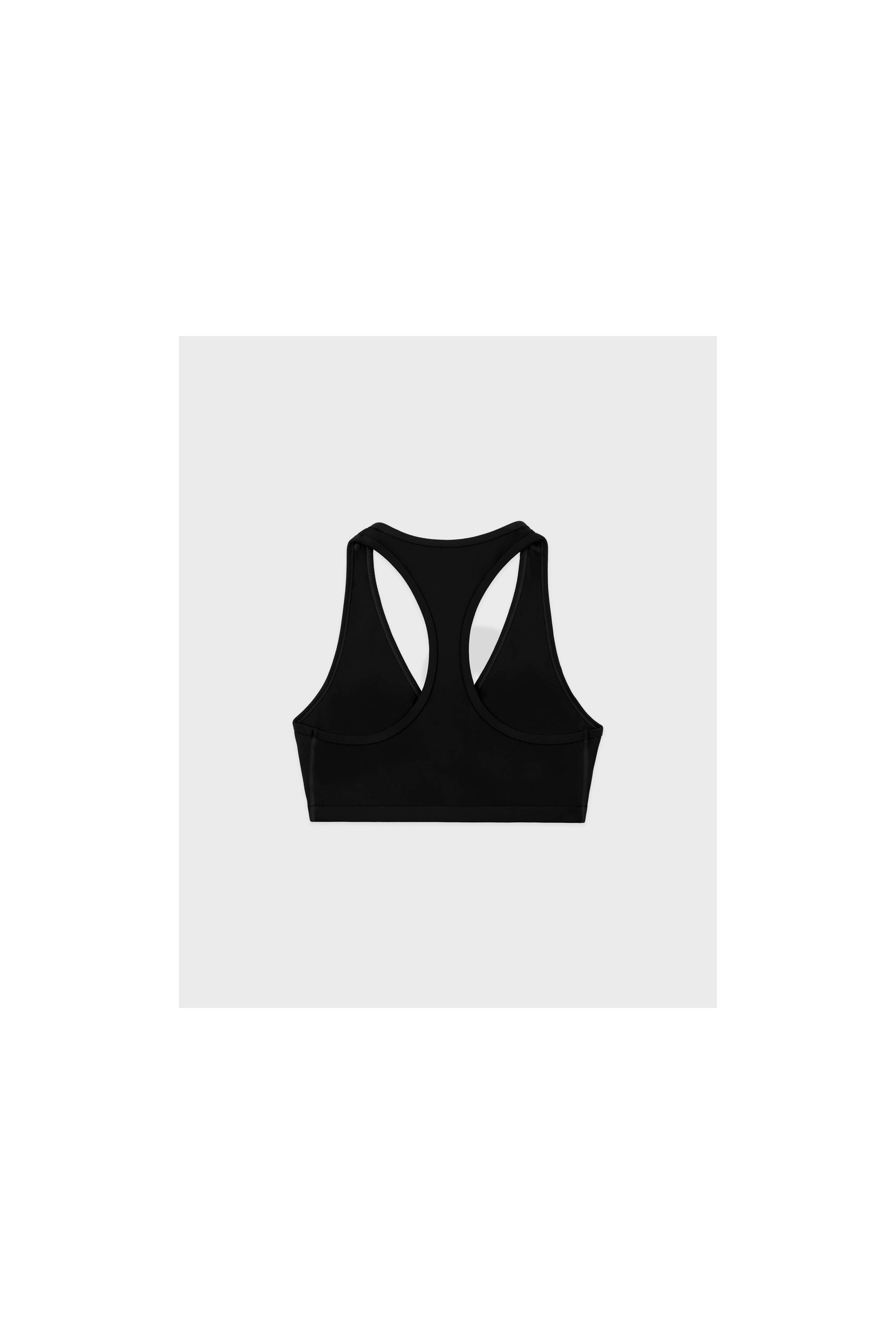 Signature Logo V-Neck Sports Bra