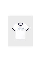 Be Nice Soft Ringer Tee