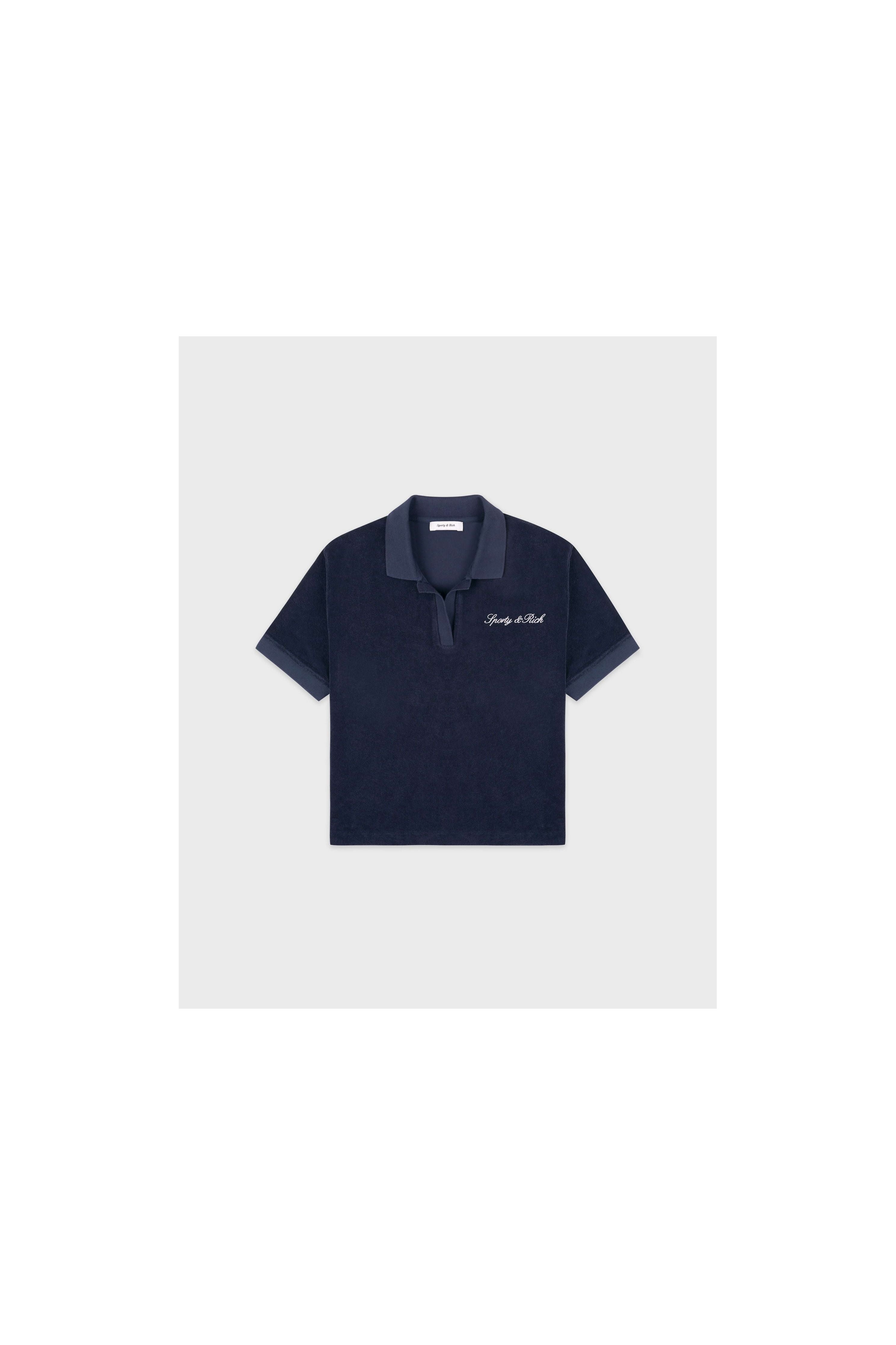 Signature Logo Terry Polo