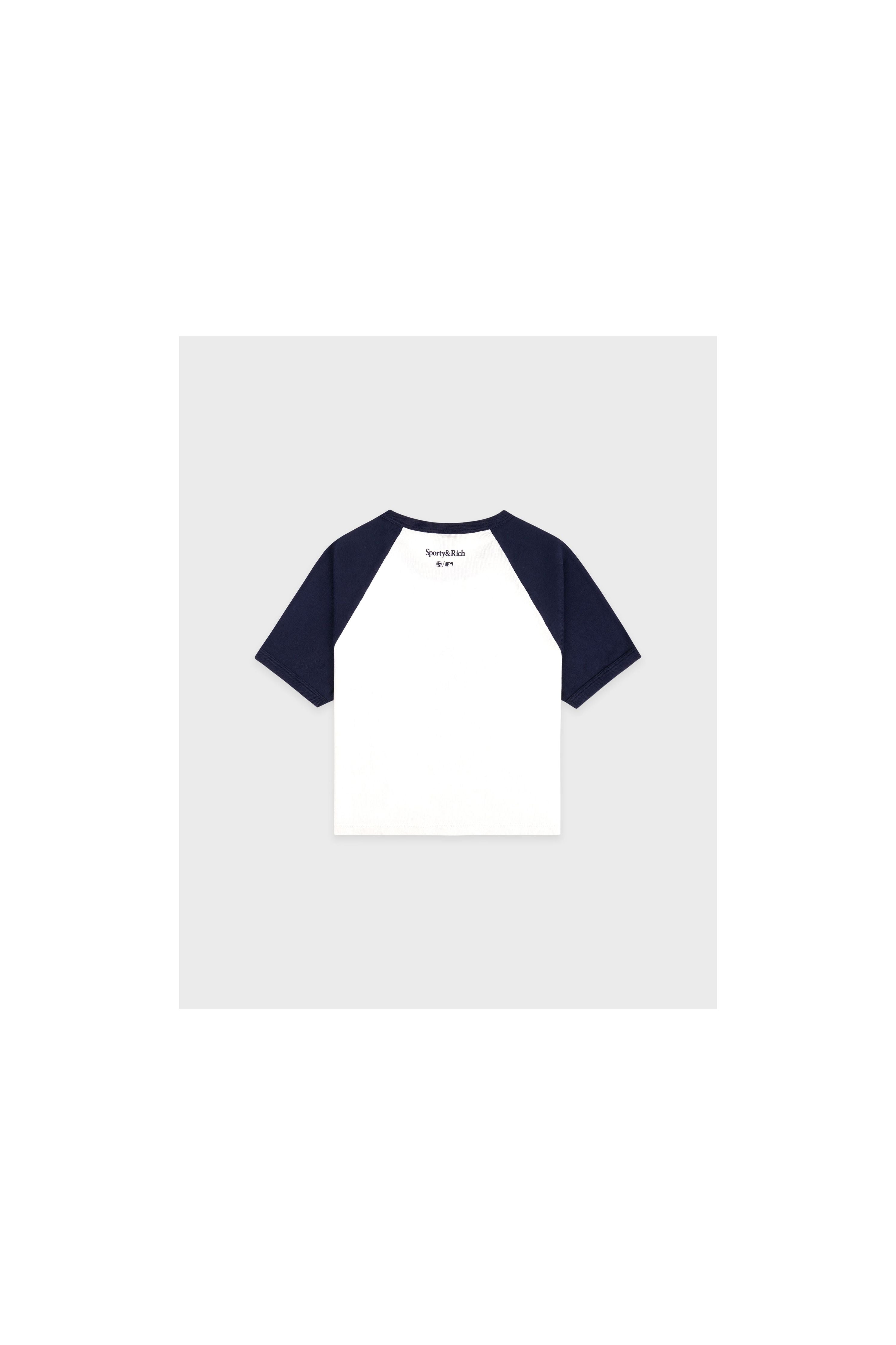 Dodgers Serif Baby Baseball Tee