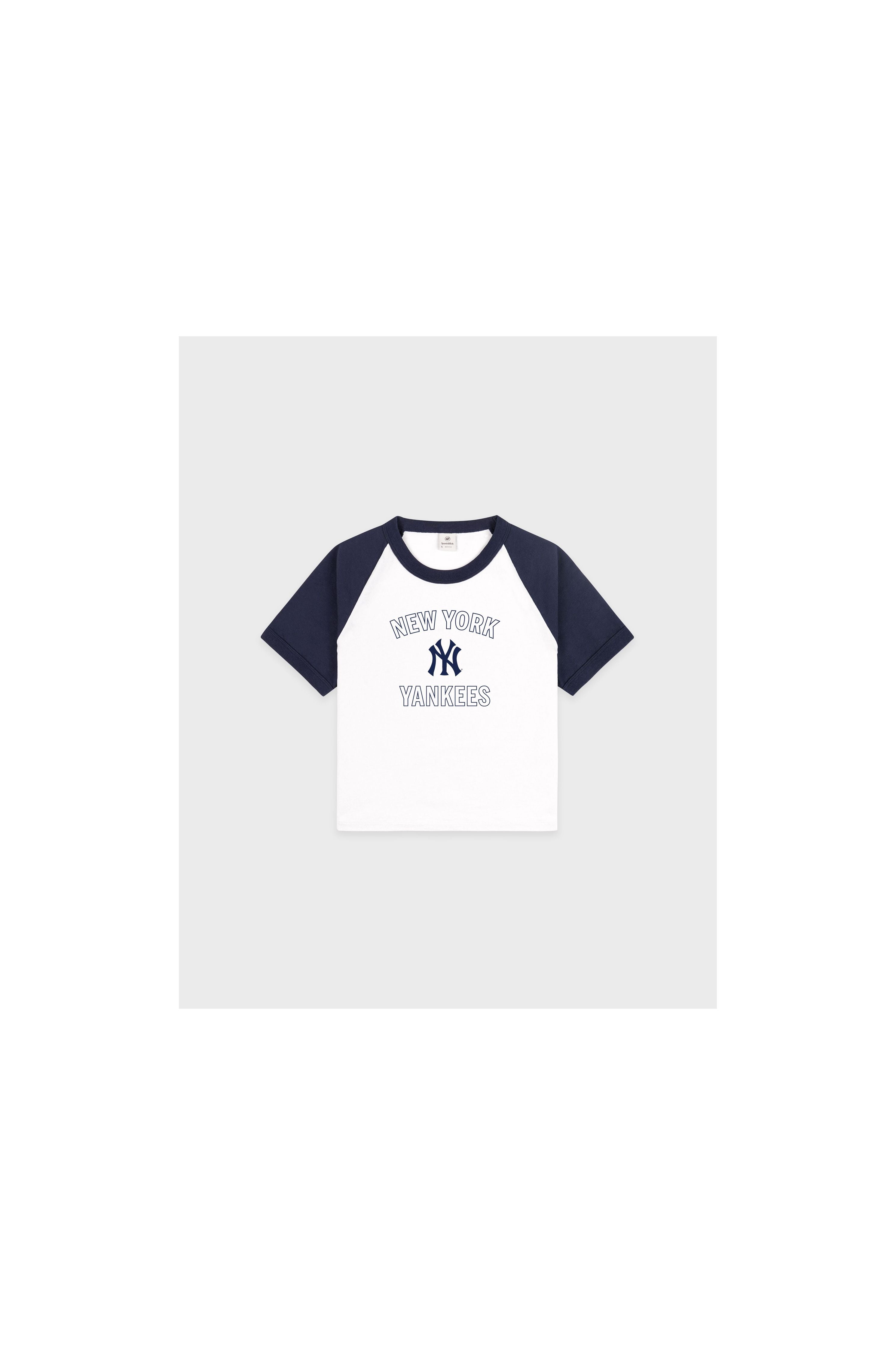 Yankees Arch Baby Baseball Tee