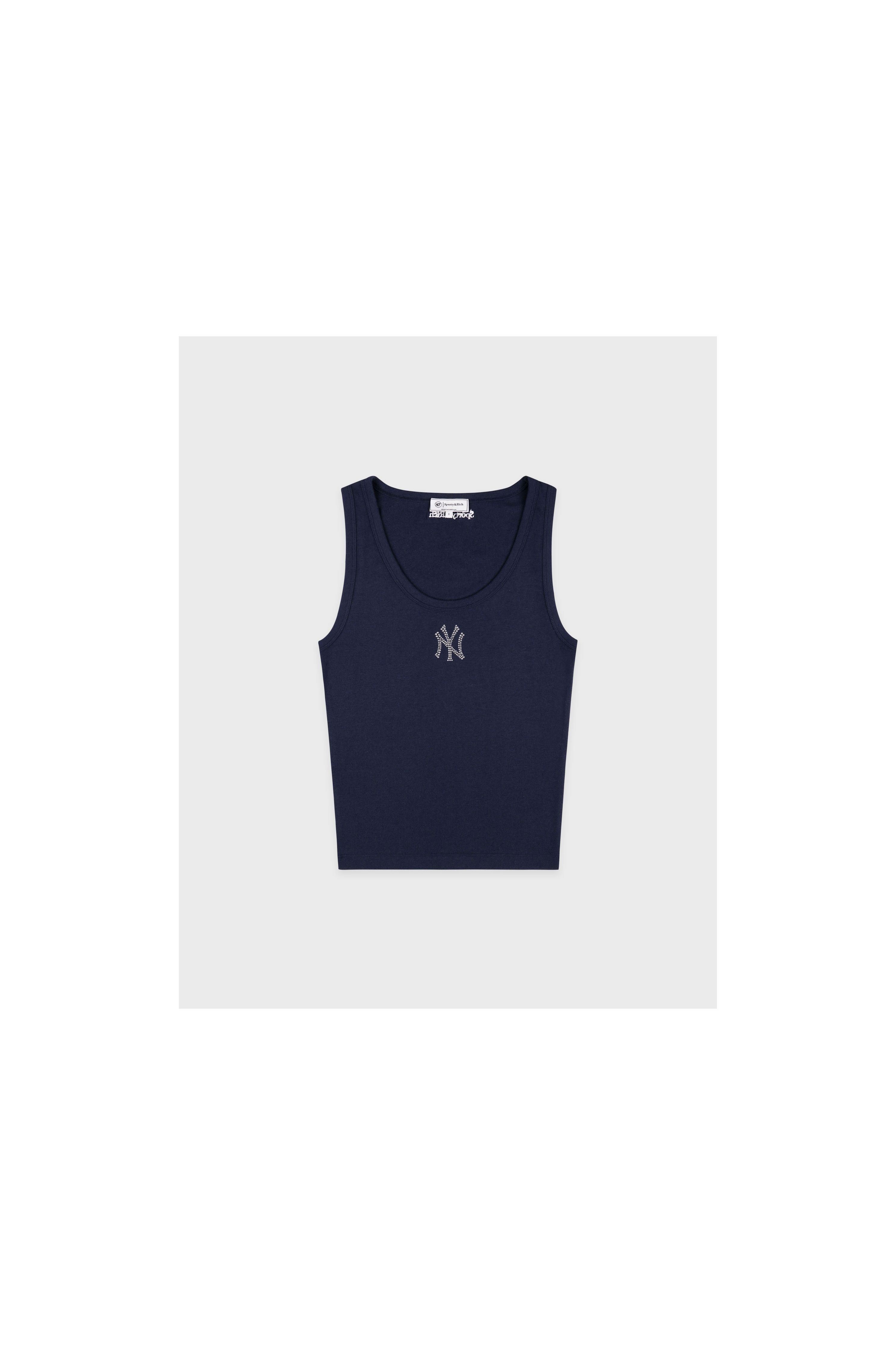 Yankees Krystal Cropped Tank