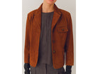 Suede Fitted Jacket