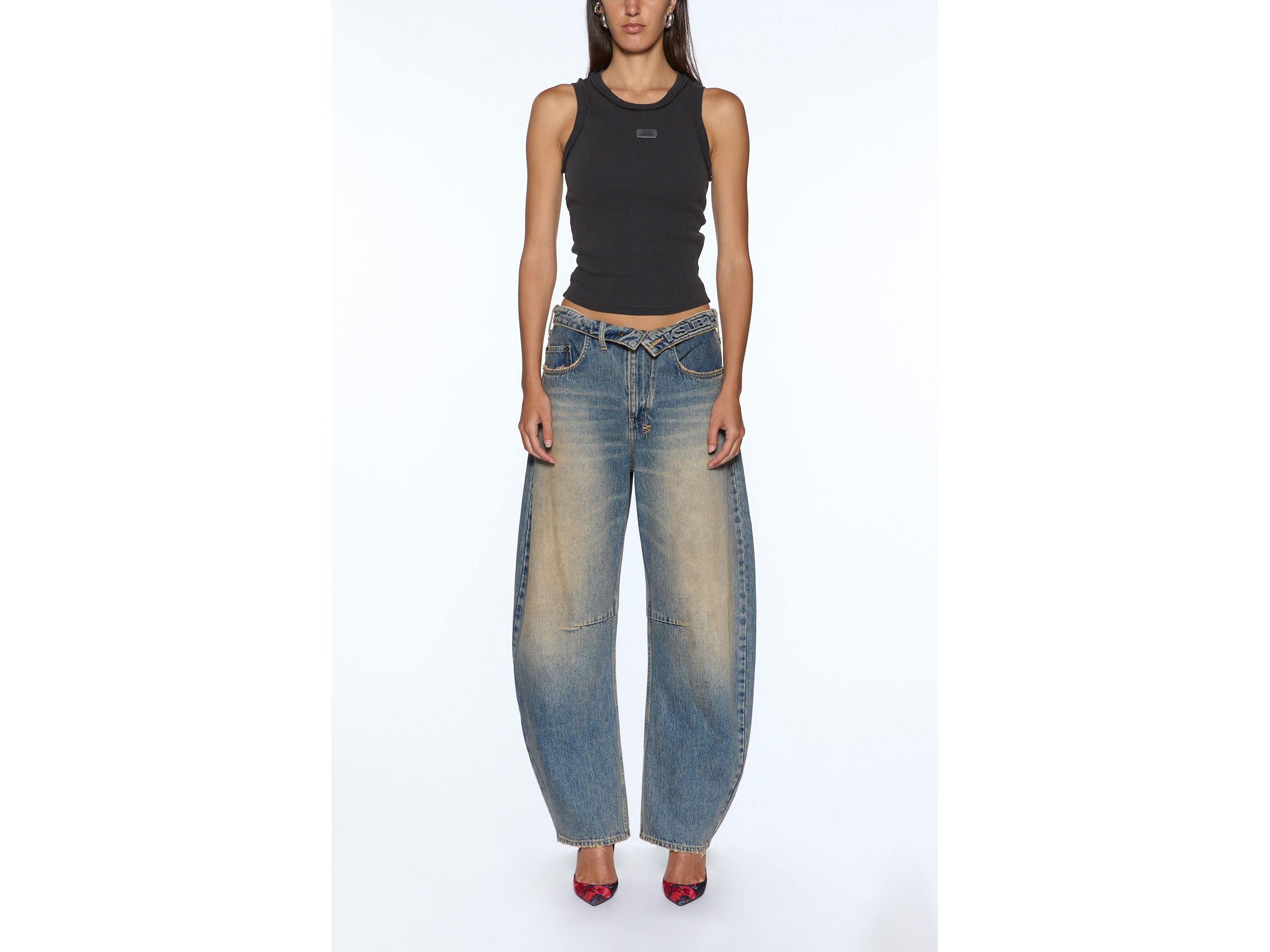 badge origin tank washed black