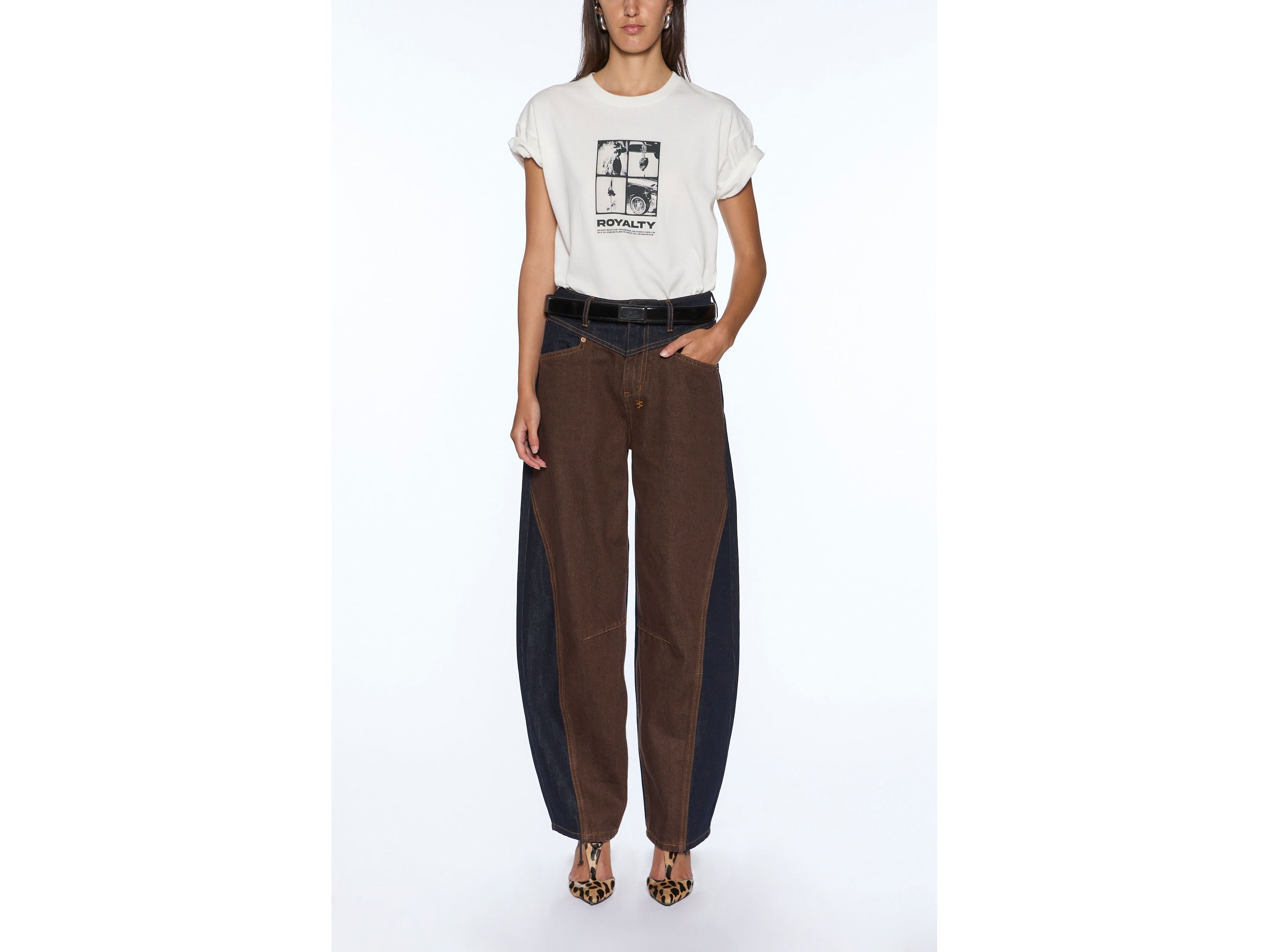 royalty everyday ss tee vintage white