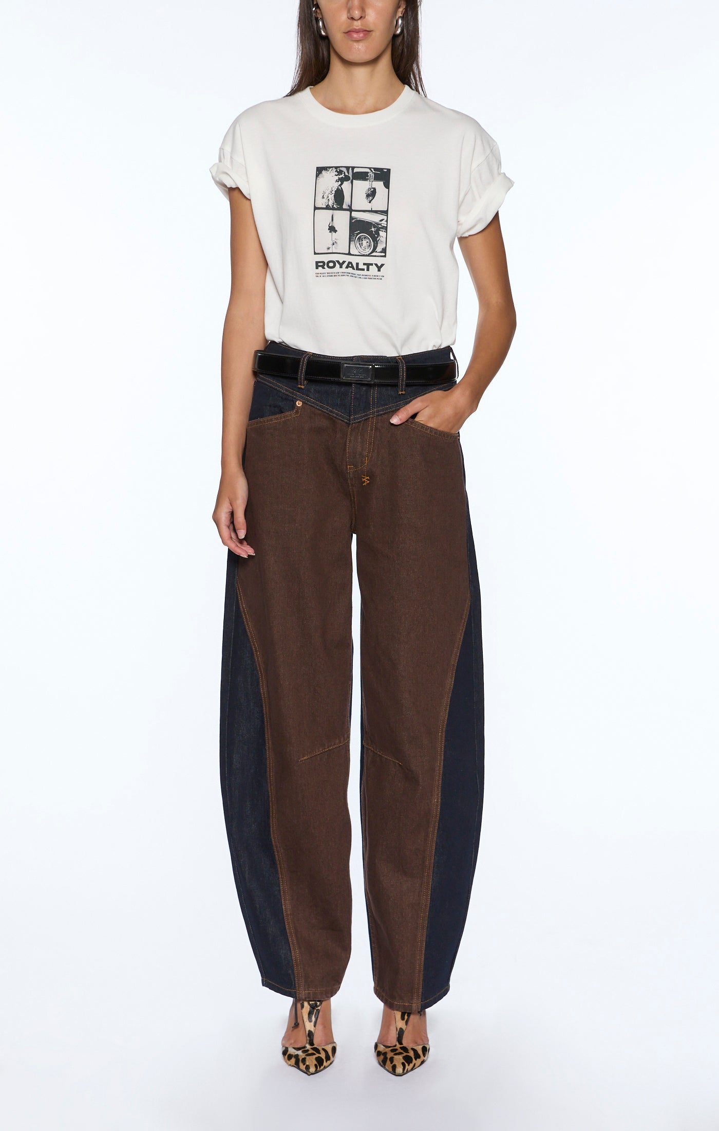 royalty everyday ss tee vintage white