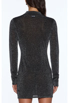 devin ls shirtdress silver