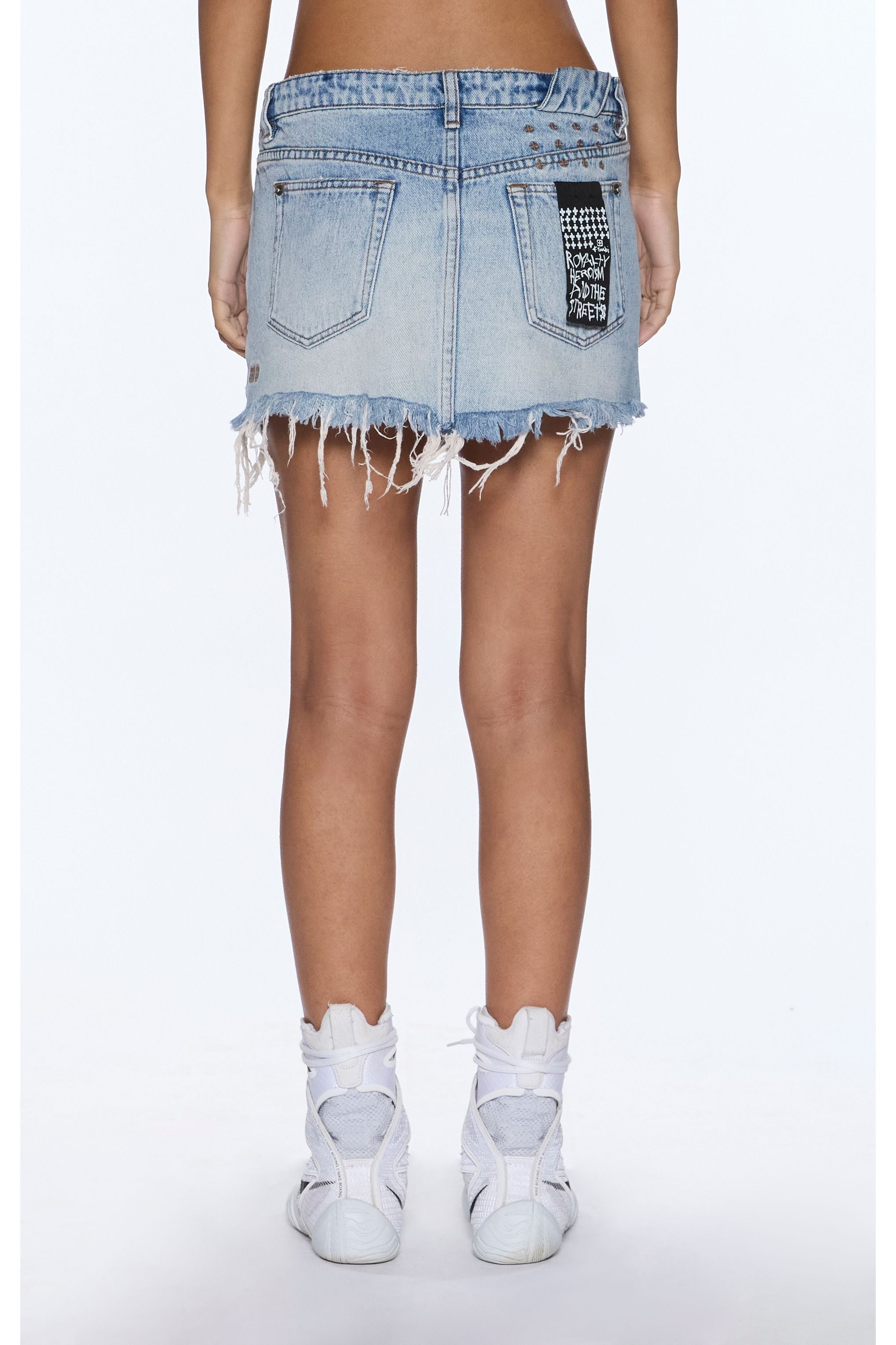 micro mini rap skirt vapour
