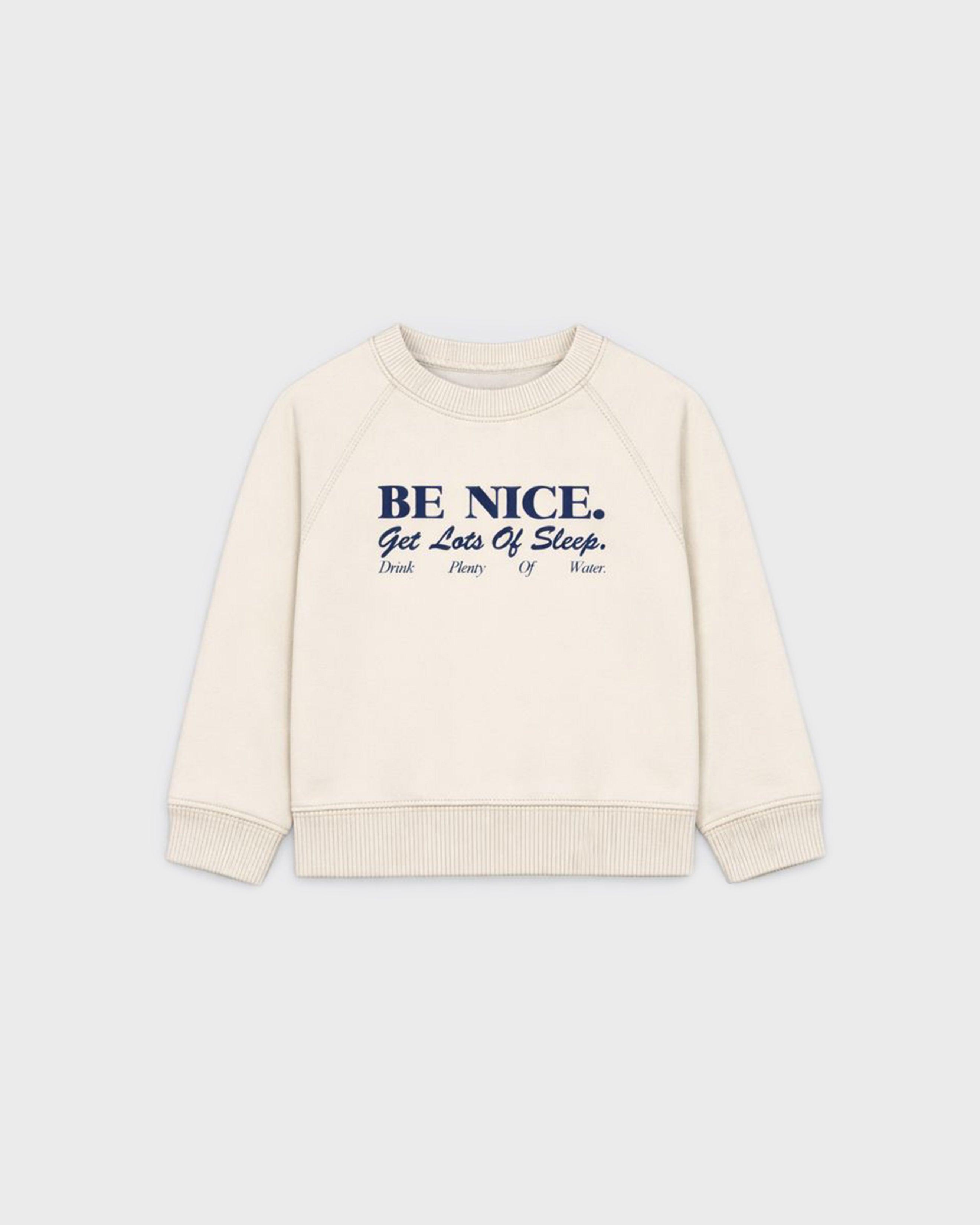 Be Nice Kids Crewneck