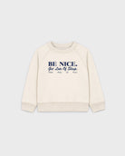 Be Nice Kids Crewneck