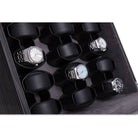 Remontoir de montres Cosmo Twelve affichant plusieurs montres élégamment rangées en positions protégées.