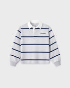 Serif Logo Kids Rugby Polo