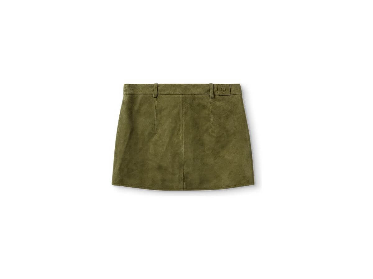 Suede Mini Skirt