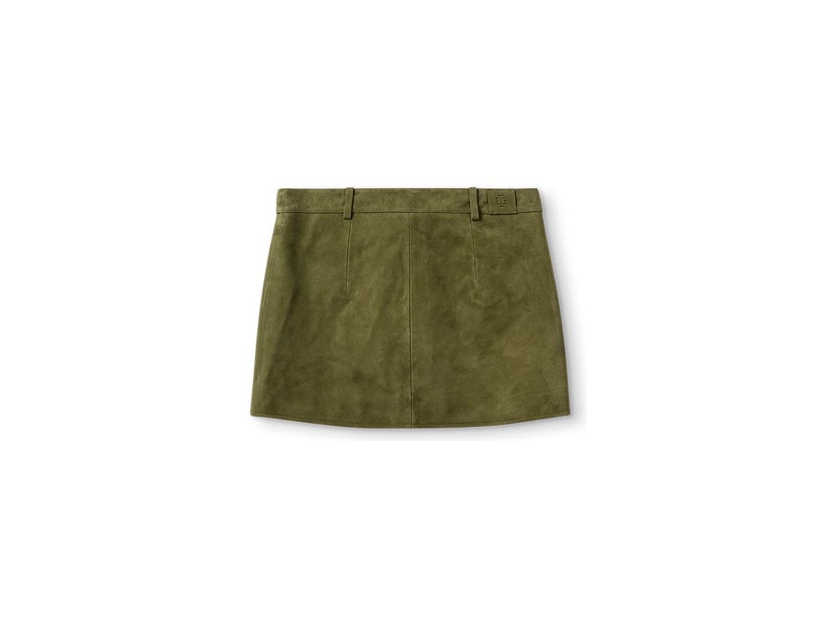Suede Mini Skirt