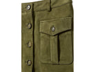 Suede Mini Skirt
