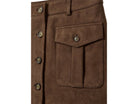 Suede Mini Skirt